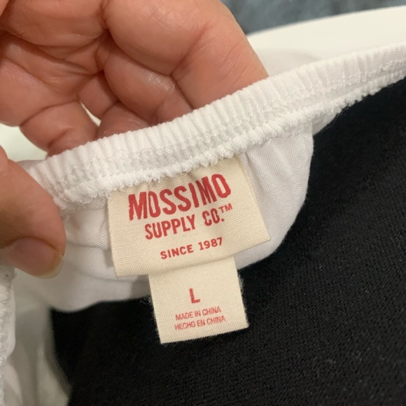 Women’s Mossimo White Off Shoulder Ruffle Back Scoop. Size L (176) - Picture 6 of 9